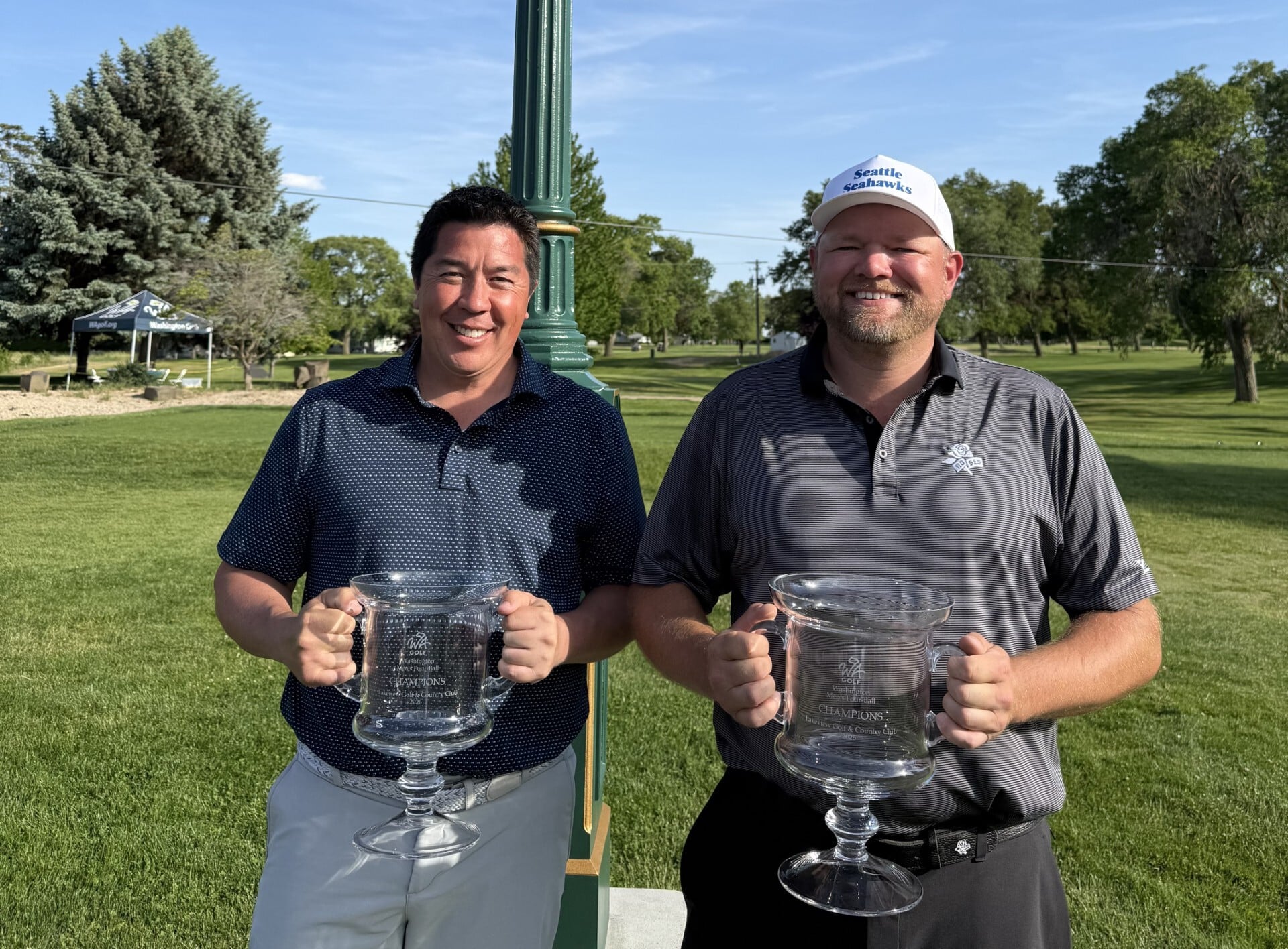 Hatley and Von Lossow claim Washington Men’s Four-Ball; Brandes and Hanson take Senior Men’s Four-Ball