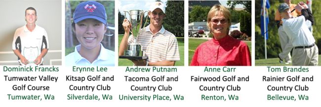 Washington State Golf Association Names 2010 Players of the Year