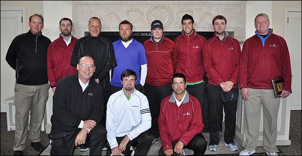 The team of amateurs who played in the 64th Hudson Cup
