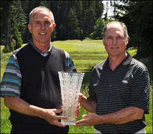Duane Diede and John Von Lossow, winners of the 2014 Senior Men's Best-Ball