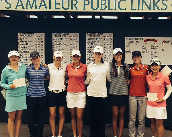 Players who qualified today at The Home Course for the 2014 U.S. Women's Amateur Public Links