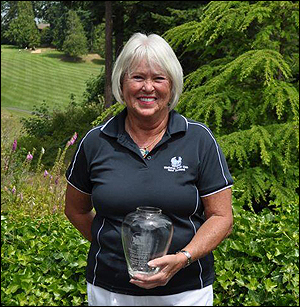 Carol Dick, winner of the Inaugural Washington State Super Senior Women's Amateur