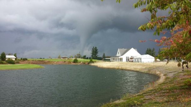 tornado at the Home Course