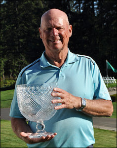Rick Weihe, winner of the 8th Washington State Super Senior Men's Amateur.