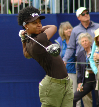 Sadena Parks during Round 2 of the KPMG Women's PGA Championship