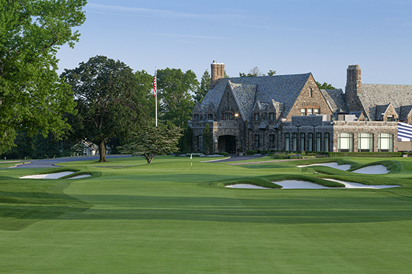 The 9th hole at Winged Foot Golf Club in Mamaroneck, N.Y. (Photo USGA/Russell Kirk)