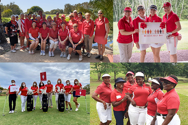 Women's Golf Day participants around the world