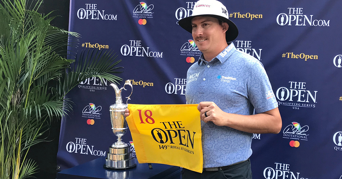 Joel Dahmen returns to Open Championship Washington Golf (WA Golf)